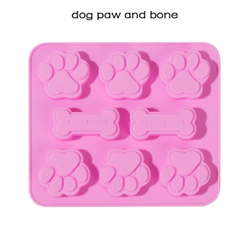 Puppy dog paw ice - dog, tray