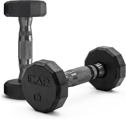 Barbell coated dumbbell weight - barbell,