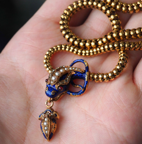 Antique victorian snake - victorian,
