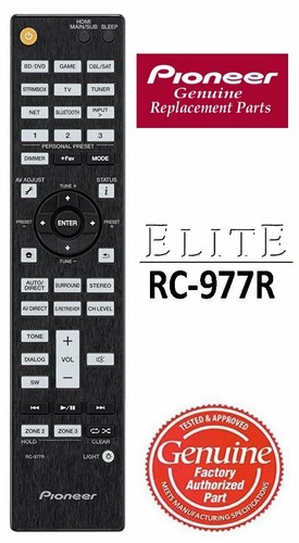 New pioneer 977r elite - new,