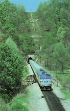 CSX RoadRailer Southbound at Morley, TN Train Vintage Chrome Unposted PC