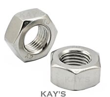 STAINLESS STEEL NUTS HEXAGON