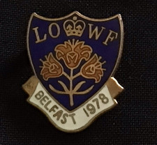 Vintage "LOWF Belfast 1978" (