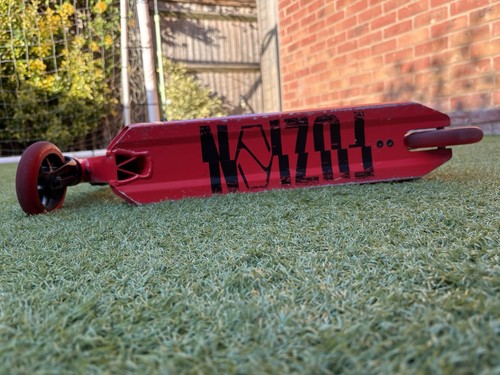 Red black scooter part of - scooter,