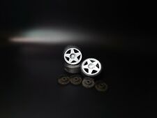 1/18 Compomotive MO 5 Wheels tires brake discs for diorama or diecast UNPAINTED 