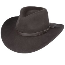 Cowboy Crashable Hat 100% Wool
