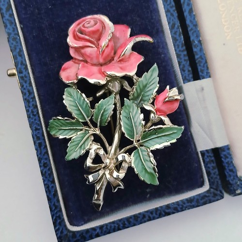 Vintage signed exquisite rose - vintage,