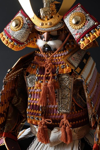 Large vintage japanese samurai - japanese,