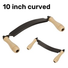 10inch Draw Shave Knife Curved Draw Knife Wood Woodworking Debarking Tool