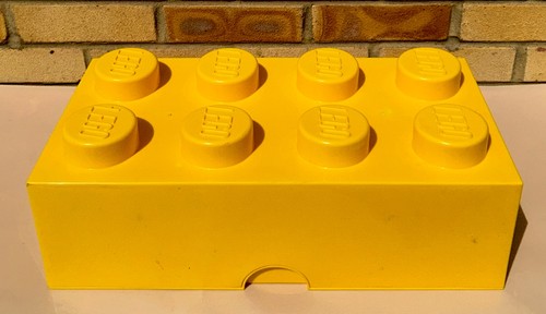 Large lego yellow block - lego,