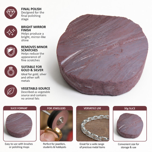 Jewellers rouge polishing - rouge,