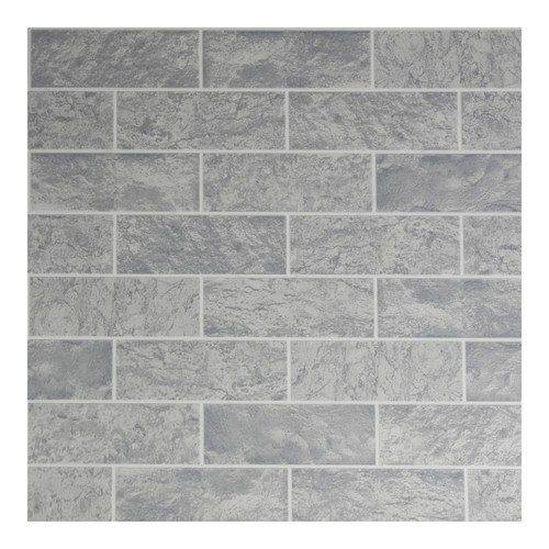Contour grey tile wallpaper - grey,