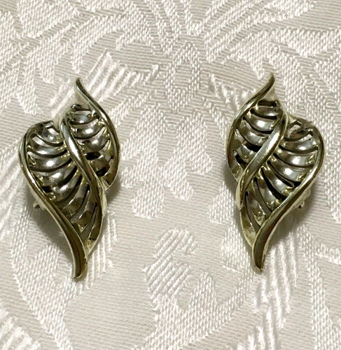 Vintage coro silver tone shell - vintage,