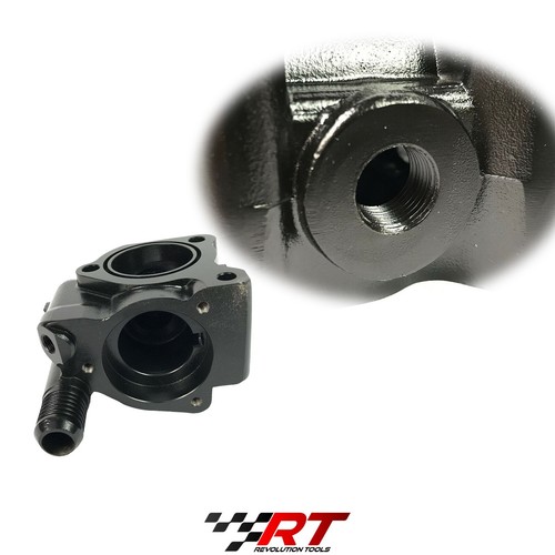 Thermostat housing wide hole - thermostat,