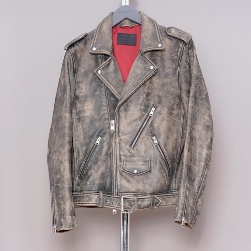 All saints leather jacket mens - jacket,