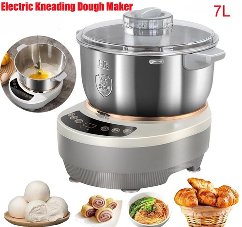 Electric dough mixer with - 7l,