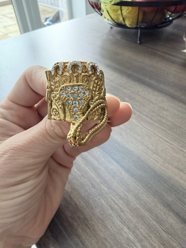 9ct gold filled men size - gold, men’s
