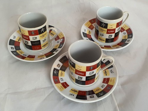 Three sets small espresso - of,
