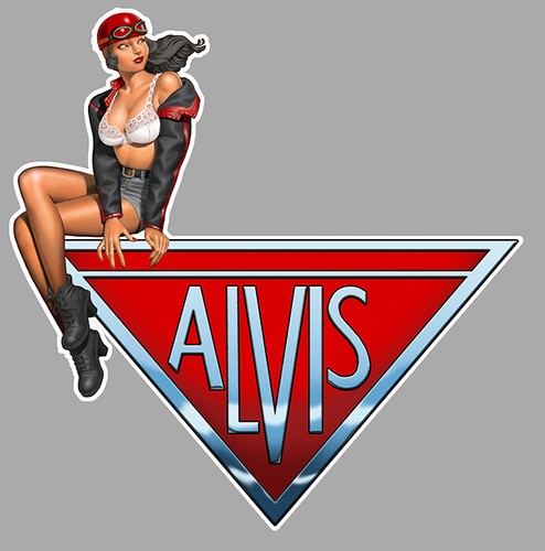 Alvis left pin - alvis,