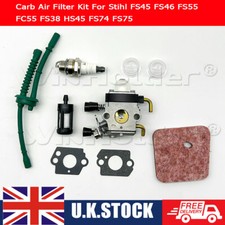 Carburetor Carb Air Filter Kit For Stihl FS45 FS46 FS55 FC55 FS38 HS45 FS74 HT75