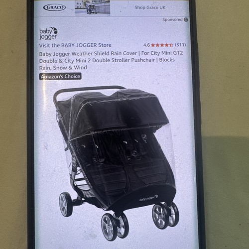 Rain cover for twin baby - cover,