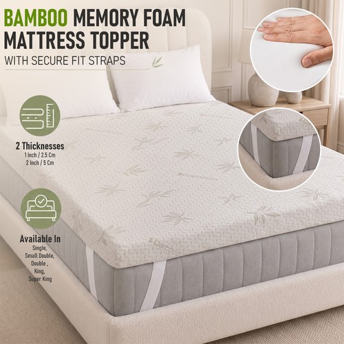 Memory foam mattress - memory, topper