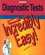Diagnostic Tests Made Incredibly Easy!; Incr- 1582551375, Springhouse, paperback