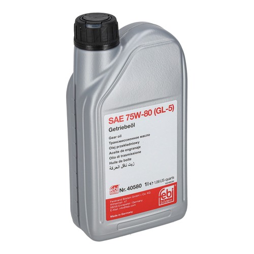 Febi gearbox oil 75w80 1ltr - gearbox,
