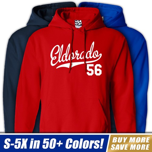 Eldorado jersey hoodie - eldorado,