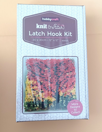 Hobbycraft latch hook kit - hook,