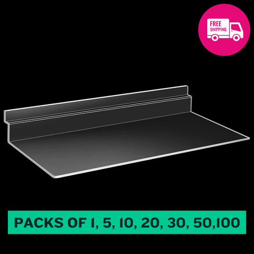 Clear acrylic slatwall - acrylic,