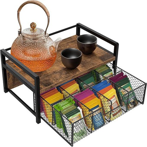 Metal tea bag holder - metal,