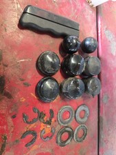 husqvarna ride on lawn mower  wheel caps x4 hub rubber lt cth ct yt clips washer