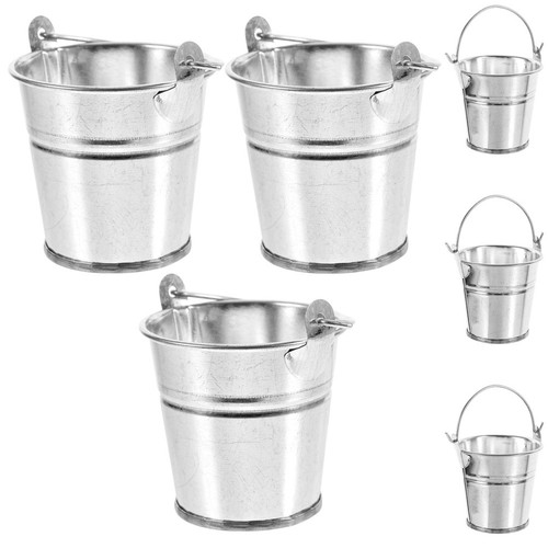 Pcs miniature iron - miniature, buckets