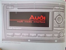 AUDI SAT NAV NAVIGATION SYSTEM (BNS 5.0) HANDBOOK A3 A4 S3 S4 TT (ACQ 5538)