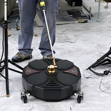 13" High Pressure Washer Flat Surface Cleaner Driveway Power Washer for Cleaning