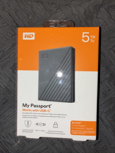 Passport 5tb portable - wd,