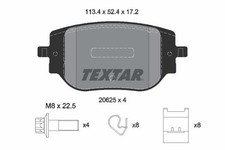 2062501 BRAKE PAD SET, DISC