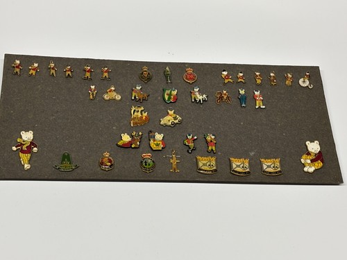 Various rupert the bear enamel - various,