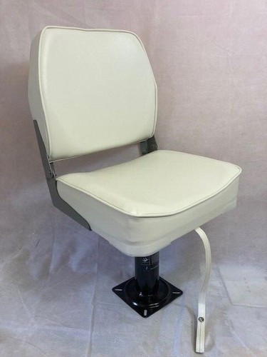White folding boat seat - white, &