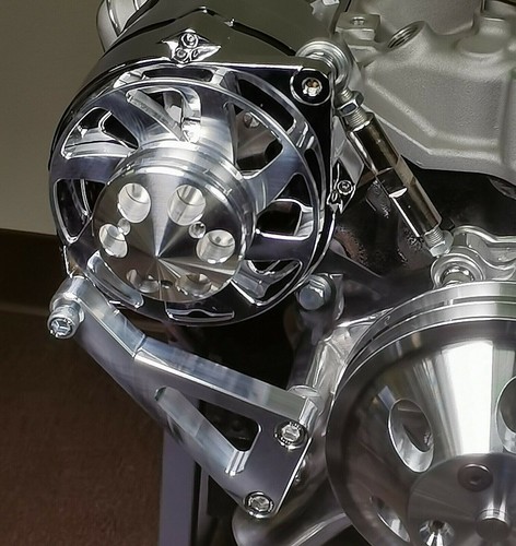 Small block chevy polished - small,