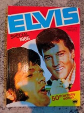 ELVIS PRESLEY 1985 50TH BIRTHDAY SPECIAL  VINTAGE & RARE BOOK 