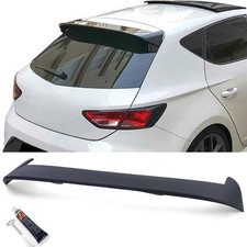 Sport Roof Rear Spoiler Performance Matte Black Fits Seat Leon 3 5F 12-20