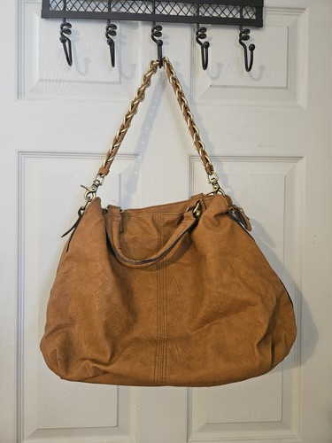 Tan faux leather bueno large - bueno,