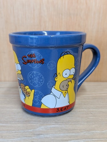 Simpsons homer mug - mug, blue
