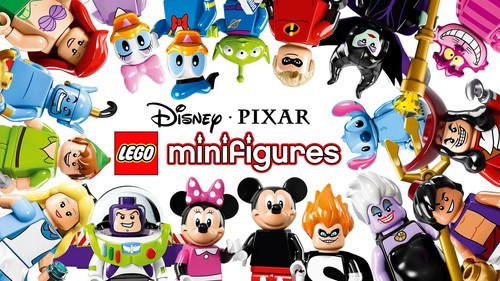 Lego minifigures disney - minifigures, series