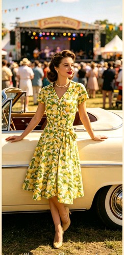 Vintage 1940s 1950s style - 1940s,