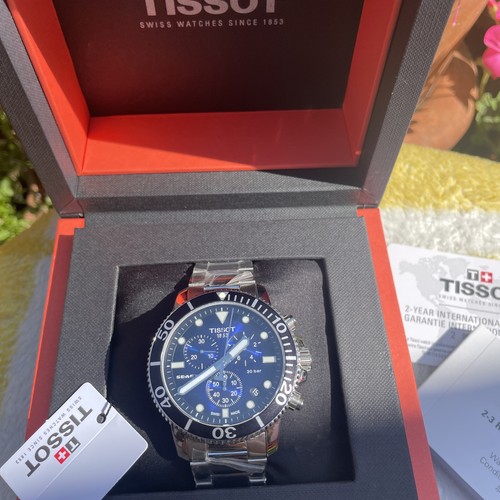 New tissot mens - watch, seastar