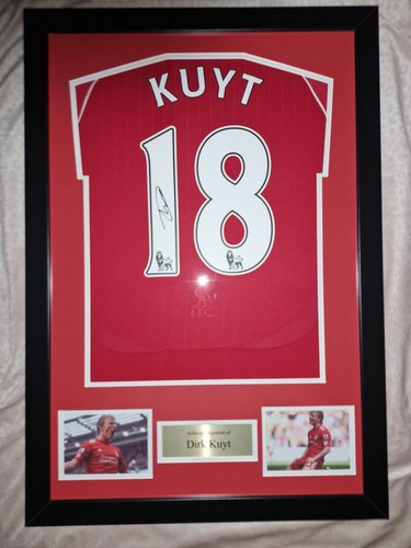 Dirk kuyt framed - dirk, signed