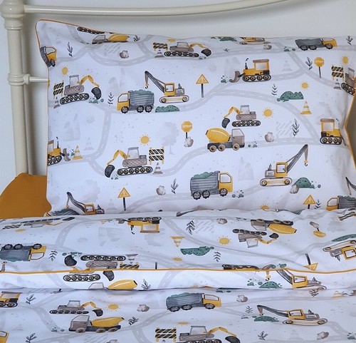 Diggers trucks single - single, bed